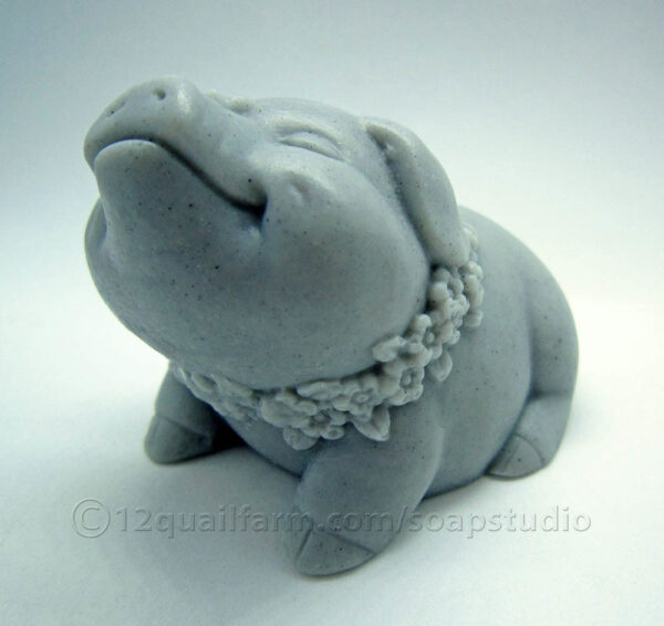 Little Pig Soap (Grey)