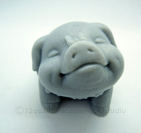 Little Pig Soap (Grey)