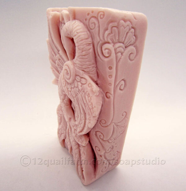 Peacock Soap (Pink)
